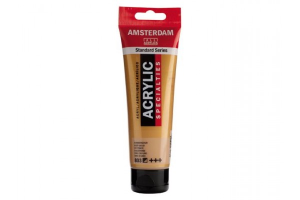 ΑΚΡΥΛΙΚΟ ΜΕΤΑΛΛΙΚΟ AMSTERDAM 120ml No.803 Deep Gold