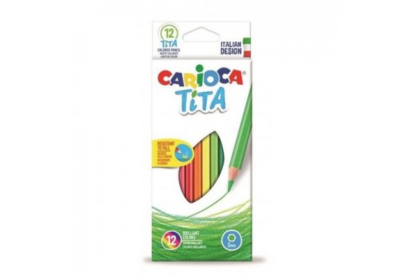 ΞΥΛΟΜΠΟΓΙΕΣ TITA 3MM 12ΧΡΩΜ CARIOCA 42793
