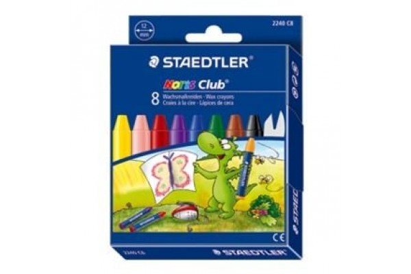 ΣΕΤ ΚΗΡΟΜΠΟΓΙΑΣ 2240 C8 NORIS CLUB STAEDTLER 8ΤΕΜ