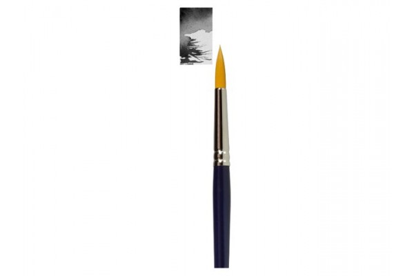 ΠΙΝΕΛΟ VAN GOCH ΝΕΡΟΥ S191 Νο 8   ΣΤΡΟΓΓΥΛΟ GOLDEN SYNTHETIC HAIR