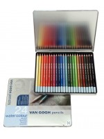ΣΕΤ ΜΟΛΥΒΙΑ WATERCOLOUR 24ΤΕΜ VAN COGH ΣΕ ΜΕΤΑΛΛΙΚΗ ΚΑΣΕΤΙΝΑ