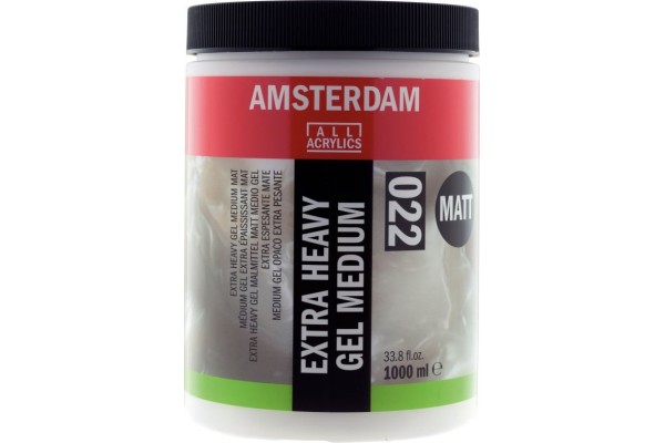 EXTRA HEAVY GEL MEDIUM 022 MATT AMSTERDAM 1000ml