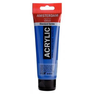 ΑΚΡΥΛΙΚΟ AMSTERDAM 120ml No.512 Cobalt Blue (Ultramarine)