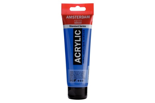 ΑΚΡΥΛΙΚΟ AMSTERDAM 120ml No.512 Cobalt Blue (Ultramarine)