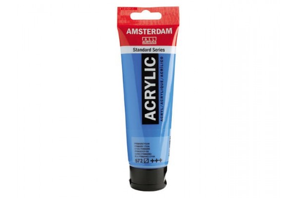 ΑΚΡΥΛΙΚΟ AMSTERDAM 120ml No.572 Primary Cyan