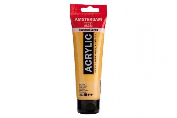 ΑΚΡΥΛΙΚΟ AMSTERDAM 120ml No.253 Gold Yellow