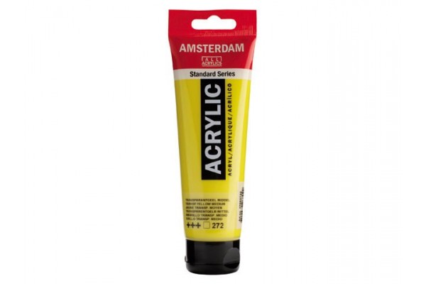 ΑΚΡΥΛΙΚΟ AMSTERDAM 120ml No.272 Transparent Yellow Medium