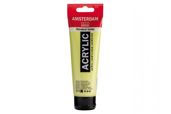 ΑΚΡΥΛΙΚΟ AMSTERDAM 120ml No.274 Nickel Titanium Yellow