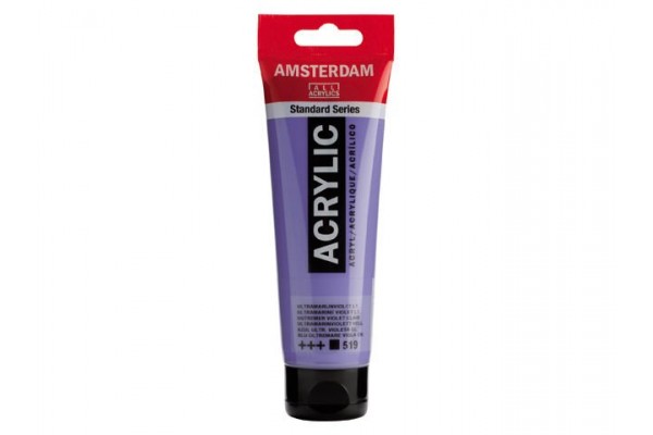 ΑΚΡΥΛΙΚΟ AMSTERDAM 120ml No.519 Ultramarine Violet Light