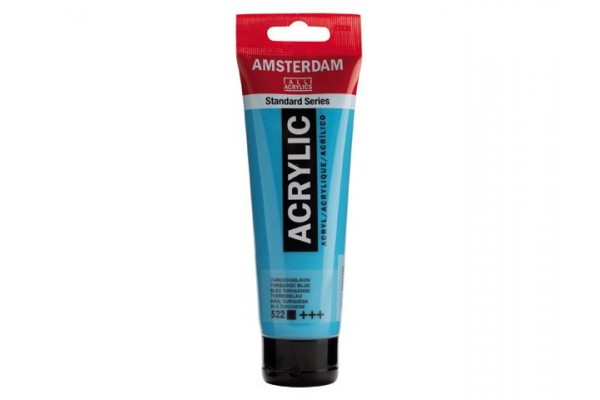 ΑΚΡΥΛΙΚΟ AMSTERDAM 120ml No.522 Turquoise Blue
