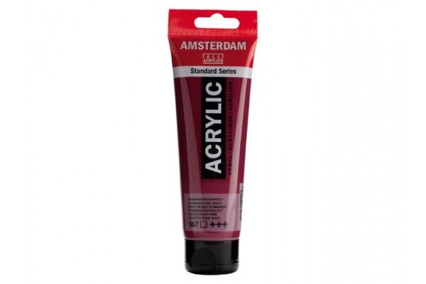 ΑΚΡΥΛΙΚΟ AMSTERDAM 120ml No.567 Permanent Red Violet