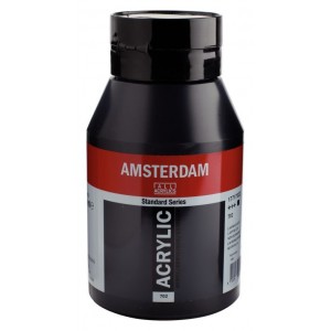 ΑΚΡΥΛΙΚΟ AMSTERDAM 1L No.702 Lamp Black