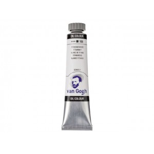 ΛΑΔΙΑ VAN GOGH 20ML S1 T.7 No. 105 Titanium White (Safflower Oil)