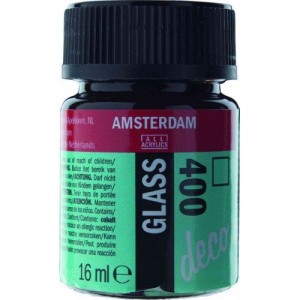 ΧΡΩΜΑ AMSTERDAM GLASS 400 Brown 16ml ΧΡΩΜΑ AMSTERDAM GLASS 400 Brown 16ml
