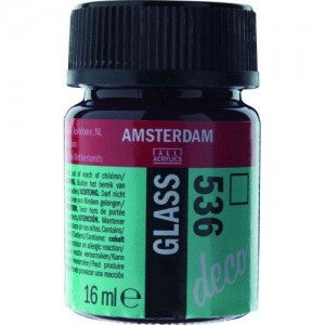 ΧΡΩΜΑ AMSTERDAM. GLASS 536 Violet 16ml ΧΡΩΜΑ AMSTERDAM. GLASS 536 Violet 16ml