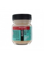ΧΡΩΜΑ AMSTERDAM  GLASS 119 Transparent White 50ml