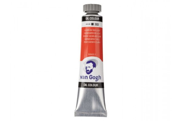 ΛΑΔΙΑ VAN GOGH 20ML S2 T.7 No. 303  Cadmium Red Light