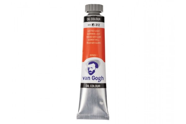 ΛΑΔΙΑ VAN GOGH 20ML S1 T.7 No. 312 Azo Red Light