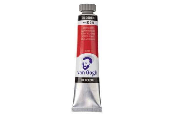ΛΑΔΙΑ VAN GOGH 20ML S1 T.7 No. 313 Azo Red Deep