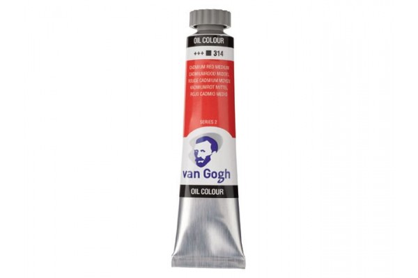 ΛΑΔΙΑ VAN GOGH 20ML S2 T.7 No. 314 Cadmium Red Medium