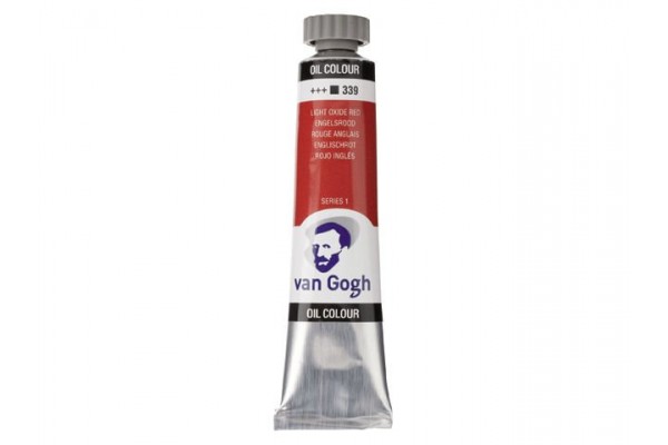 ΛΑΔΙΑ VAN GOGH 20ML S1 T.7 No. 339 Light Oxide Red