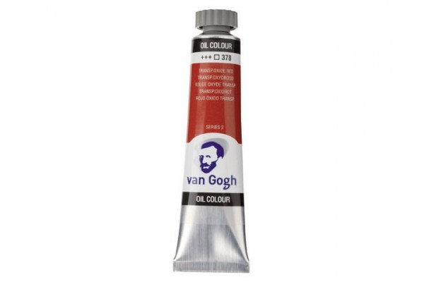 ΛΑΔΙΑ VAN GOGH 20ML S2 T.7 No. 378 Transparent Oxide Red