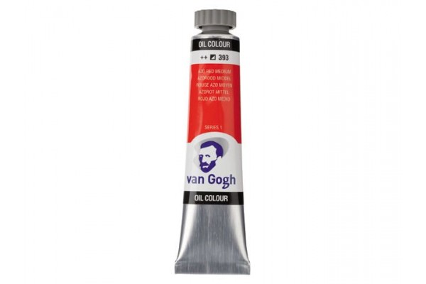 ΛΑΔΙΑ VAN GOGH 20ML S1 T.7 No. 393 Azo Red Medium