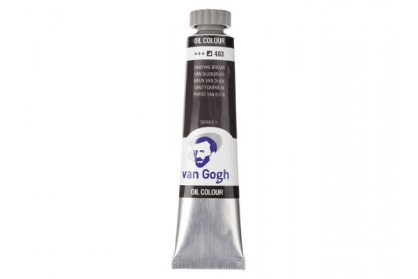 ΛΑΔΙΑ VAN GOGH 20ML S1 T.7 No. 403 Vandyke Brown