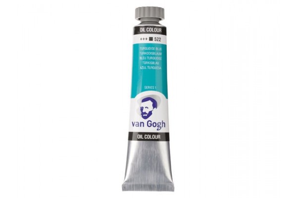 ΛΑΔΙΑ VAN GOGH 20ML S1 T.7 No. 522 Turquoise Blue