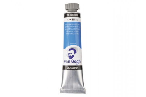 ΛΑΔΙΑ VAN GOGH 20ML S1 T.7 No. 535 Cerulean Blue (Phthalo)