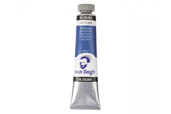 ΛΑΔΙΑ VAN GOGH 20ML S1 T.7 No. 570 Phthalo Blue (Primary)