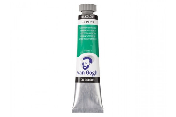 ΛΑΔΙΑ VAN GOGH 20ML S2 T.7 No. 619 Permanent Green Deep