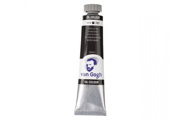 ΛΑΔΙΑ VAN GOGH 20ML S1 T.7 No. 701 Ivory Black