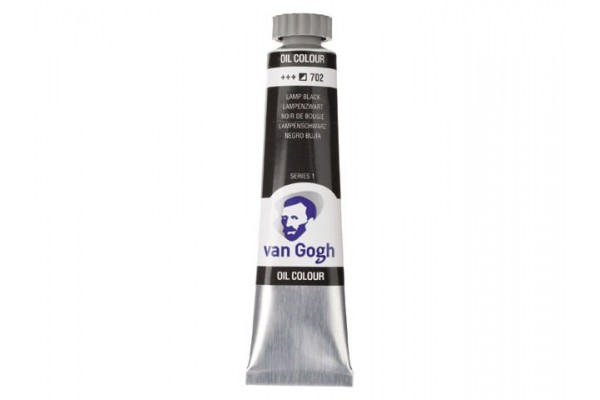 ΛΑΔΙΑ VAN GOGH 20ML S1 T.7 No. 702 Lamp Black