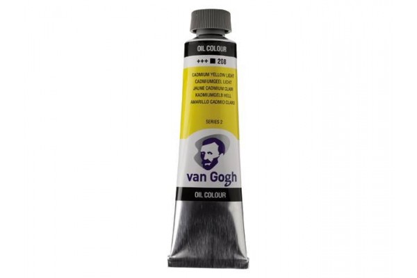 ΛΑΔΙΑ VAN GOGH 40ML S2 T.9 No. 208 Cadmium Yellow Light