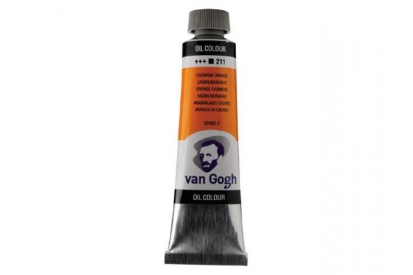 ΛΑΔΙΑ VAN GOGH 40ML S2 T.9 No. 211 Cadmium Orange