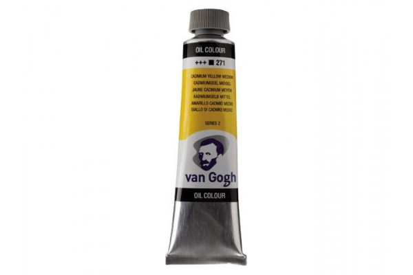 ΛΑΔΙΑ VAN GOGH 40ML S2 T.9 No. 271 Cadmium Yellow Medium