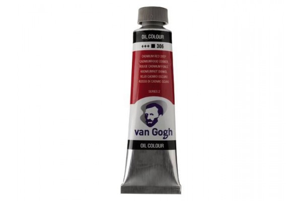 ΛΑΔΙΑ VAN GOGH 40ML S2 T.9 No. 306 Cadmium Red Deep