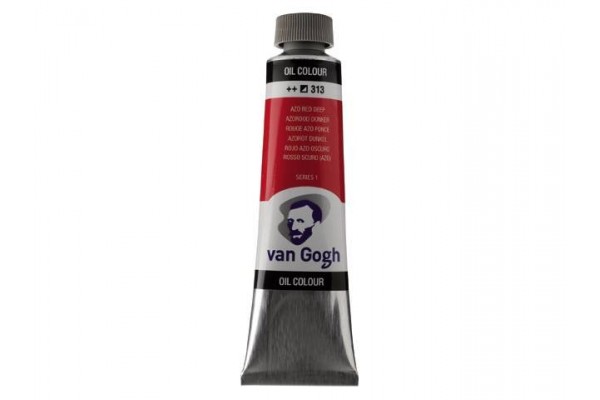 ΛΑΔΙΑ VAN GOGH 40ML S1 T.9 No. 313 Azo Red Deep