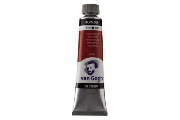ΛΑΔΙΑ VAN GOGH 40ML S1 T.9 No. 339 Light Oxide Red