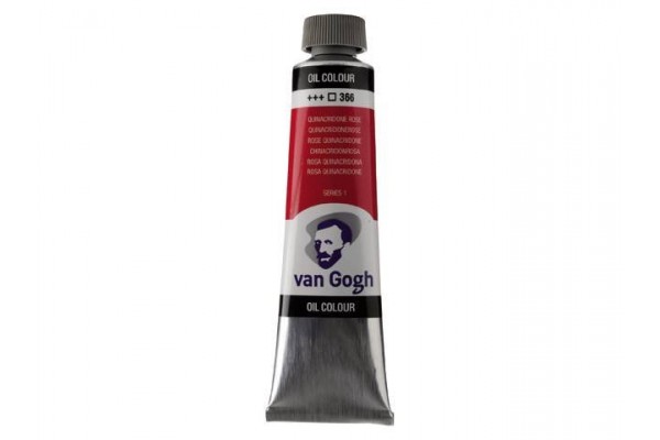 ΛΑΔΙΑ VAN GOGH 40ML S1 T.9 No. 366 Quinacridone Rose(Primary)
