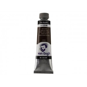 ΛΑΔΙΑ VAN GOGH 40ML S1 T.9 No. 408 Raw Umber ΛΑΔΙΑ VAN GOGH 40ML S1 T.9 No. 408 Raw Umber