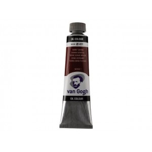 ΛΑΔΙΑ VAN GOGH 40ML S1 T.9 No. 411 Burnt Sienna ΛΑΔΙΑ VAN GOGH 40ML S1 T.9 No. 411 Burnt Sienna
