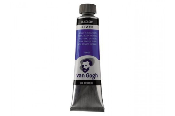 ΛΑΔΙΑ VAN GOGH 40ML S1 T.9 No. 512 Cobalt Blue (Ultramarine)