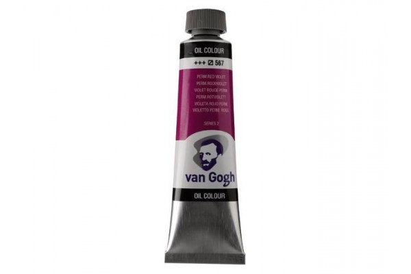 ΛΑΔΙΑ VAN GOGH 40ML S2 T.9 No. 567 Permanent Red Violet