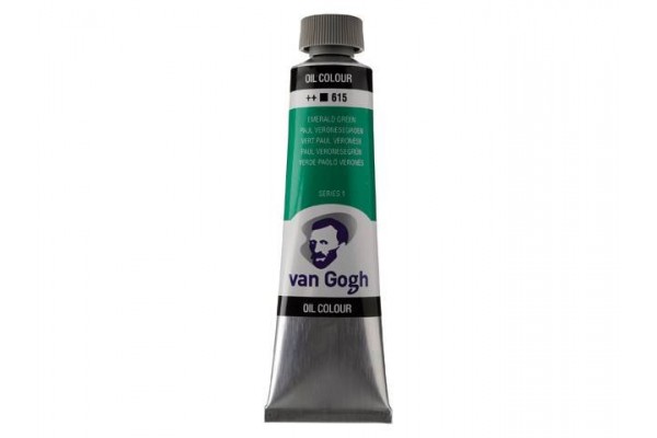 ΛΑΔΙΑ VAN GOGH 40ML S1 T.9 No. 615 Emerald Green