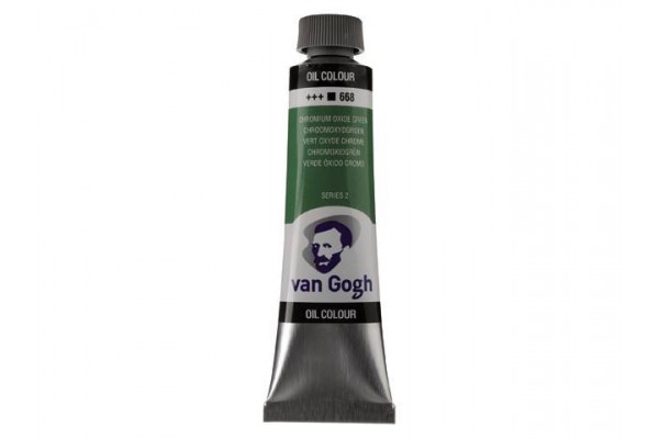 ΛΑΔΙΑ VAN GOGH 40ML S2 T.9 No. 668 Chromium Oxide Green