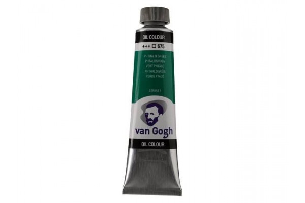 ΛΑΔΙΑ VAN GOGH 40ML S1 T.9 No. 675 Phthalo Green