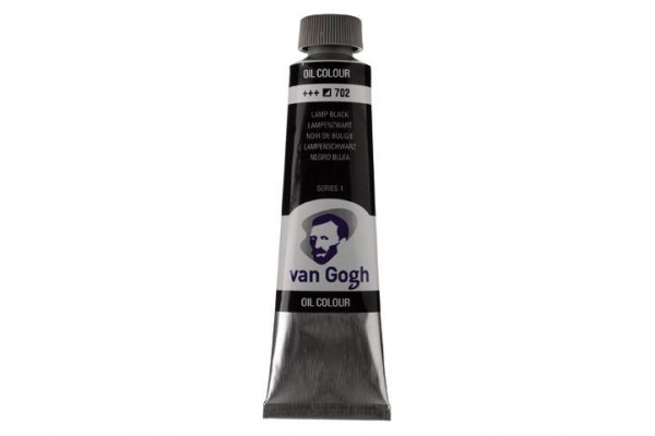 ΛΑΔΙΑ VAN GOGH 40ML S1 T.9 No. 702 Lamp Black