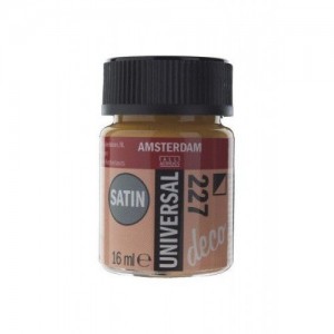 ΧΡΩΜΑ AMSTERDAM UNIVERSAL SATIN 227 YLW.OCHRE 16ml ΧΡΩΜΑ AMSTERDAM UNIVERSAL SATIN 227 YLW.OCHRE 16ml